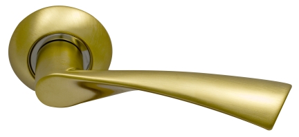 Ручка дверная на круглой накладке SILLUR X11 S.GOLD